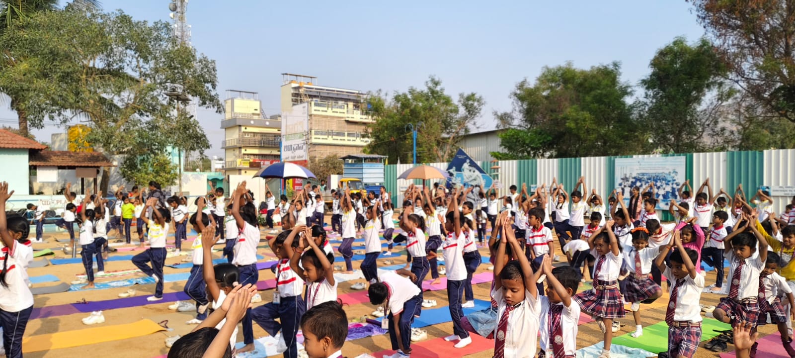 Yoga conducted