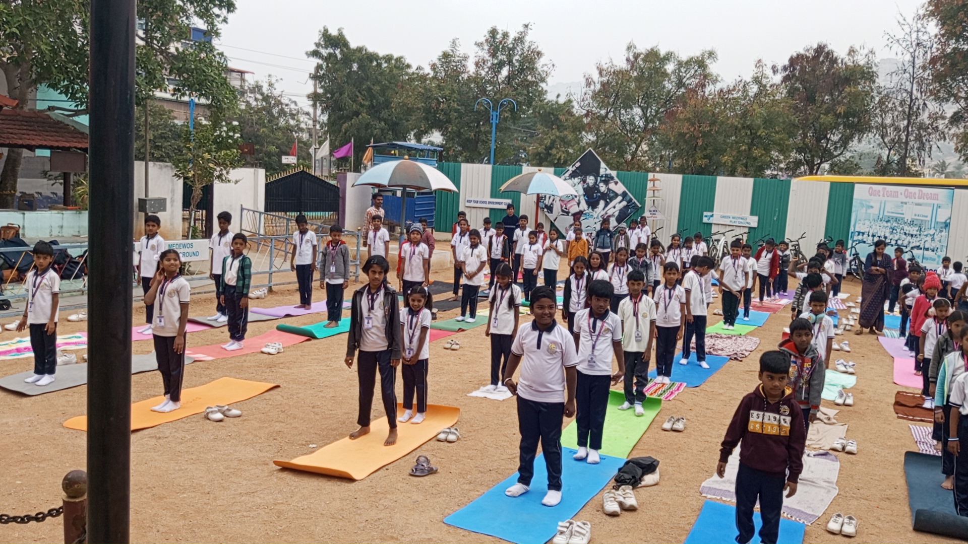 Yoga day celebration 